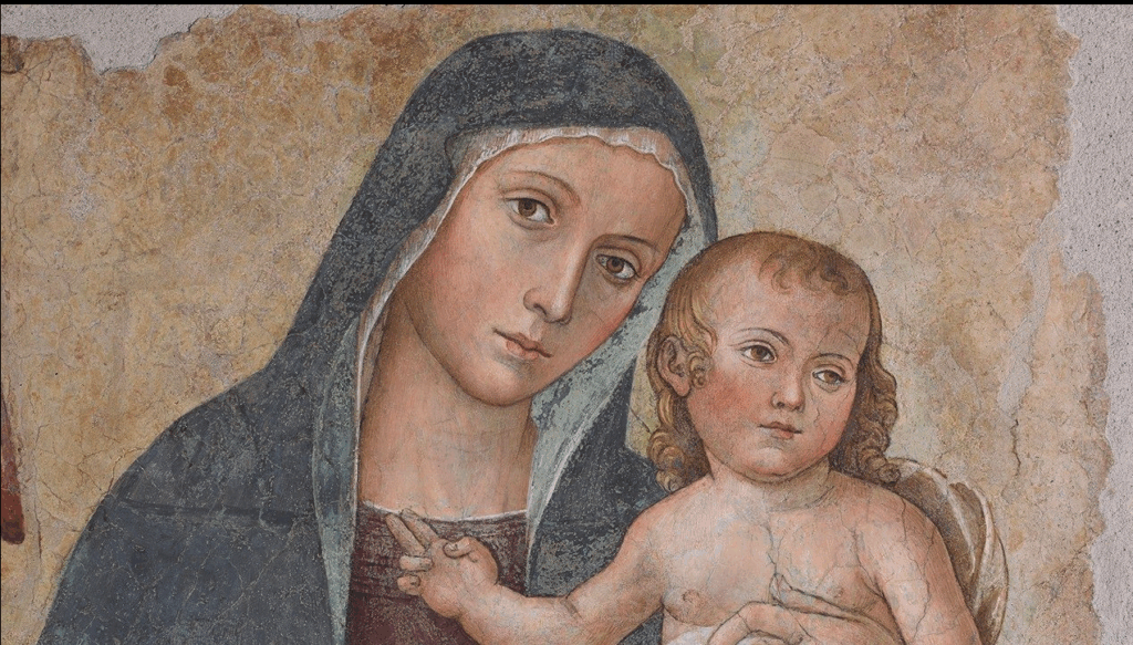 Madonna della partorienti (particolare)