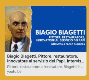 L'intervista a Paolo Ondarza su Biagio Biagetti