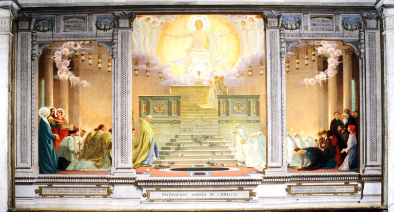 Biagio Biagetti, Pio X il papa eucaristico, Duomo di Treviso