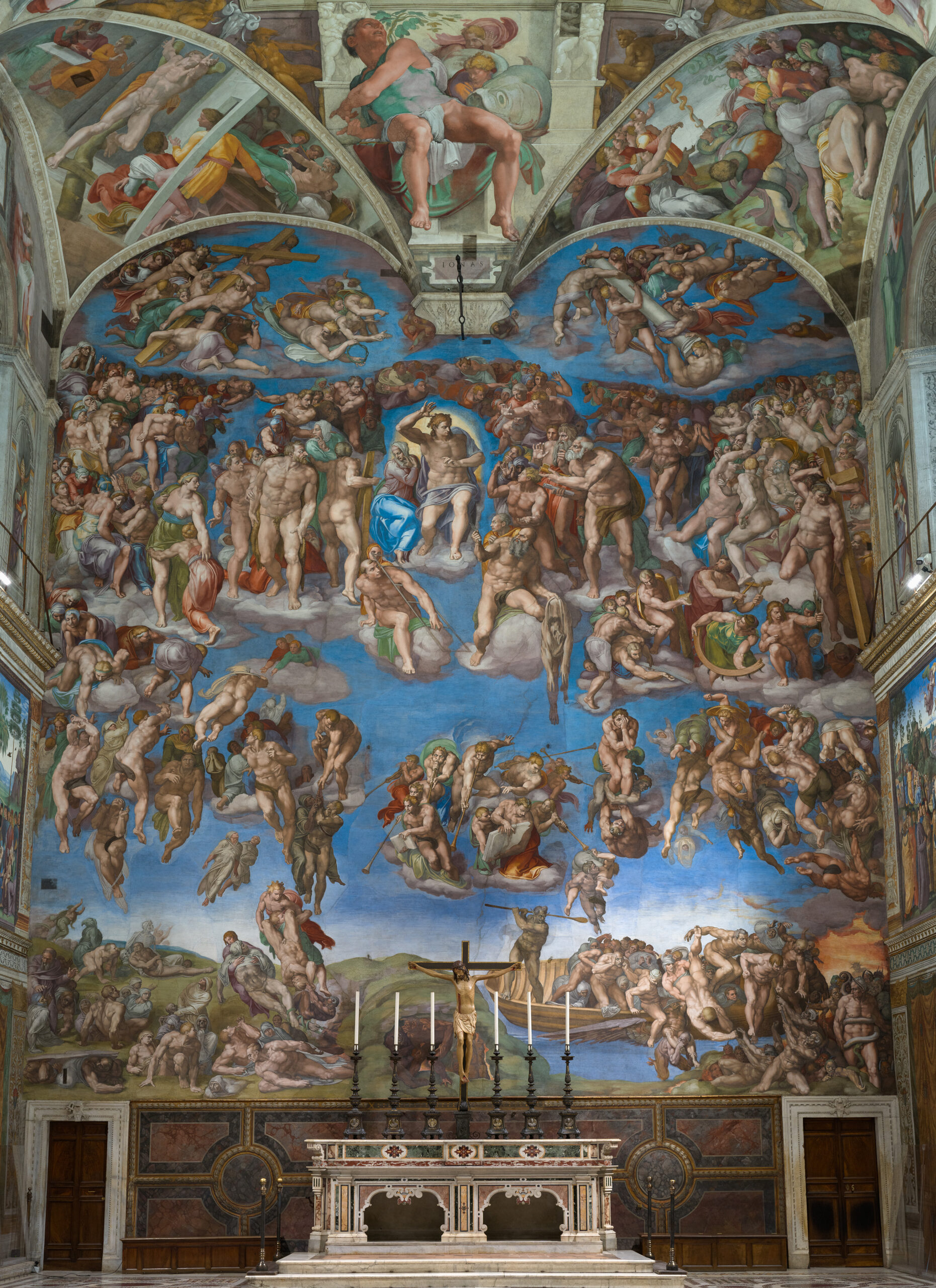 Il Giudizio Universale dopo la manutenzione straordinaria