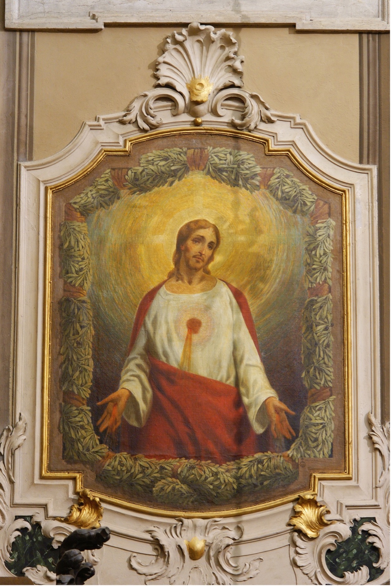 Biagio Biagetti, Sacro Cuore, Olio su tela, 1925, Udine, Chiesa di San Giacomo