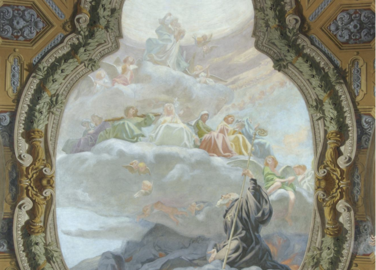 B. Biagetti, affresco, Chiesa di San Giacomo, Udine